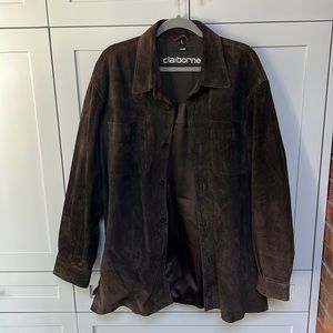 Brown Suede Claiborne Jacket